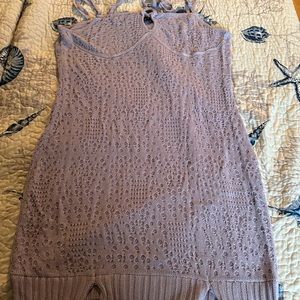 Curve & plus knit cut out mini dress